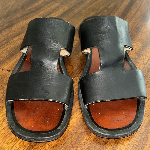 BALLY PAGANI SLIDE SANDALS. - Picture 3 of 12